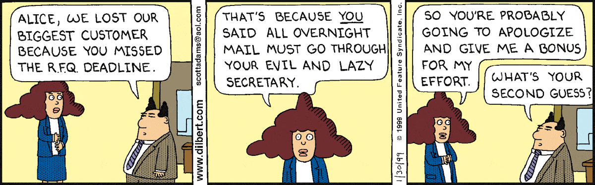 Dilbert Cartoon
